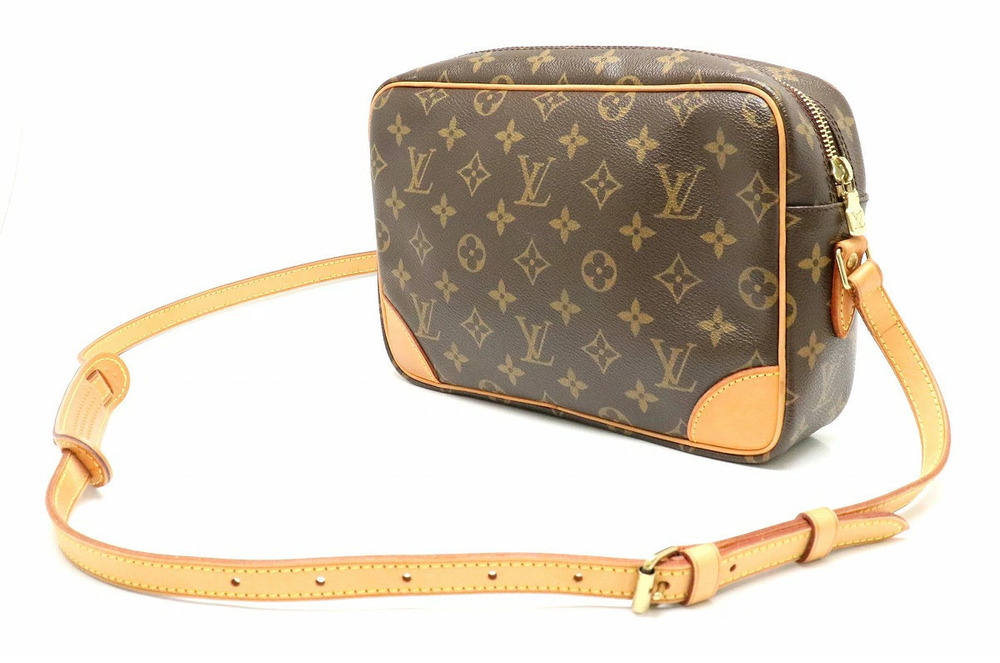 Louis Vuitton Trocadero Shoulder Monogram Crossbody Bag Brown